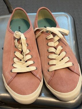 SeaVees Monterey Suede Blush/pink Lace-up Sneakers. Women’s size 11.